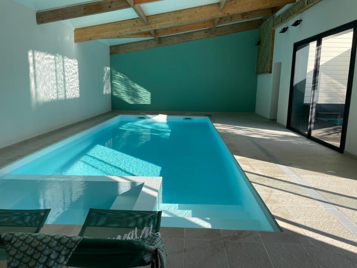 Villa La Luciole Piscine Interieure Barneville-Carteret Exterior photo